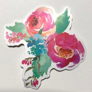 3/$5 of DIFFERENT stickers with this 1 OR make your own bundle FLOWERS pink big